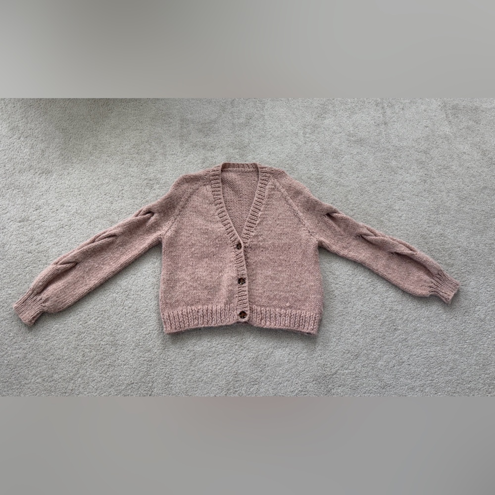 Women's Pink Knit Sweater